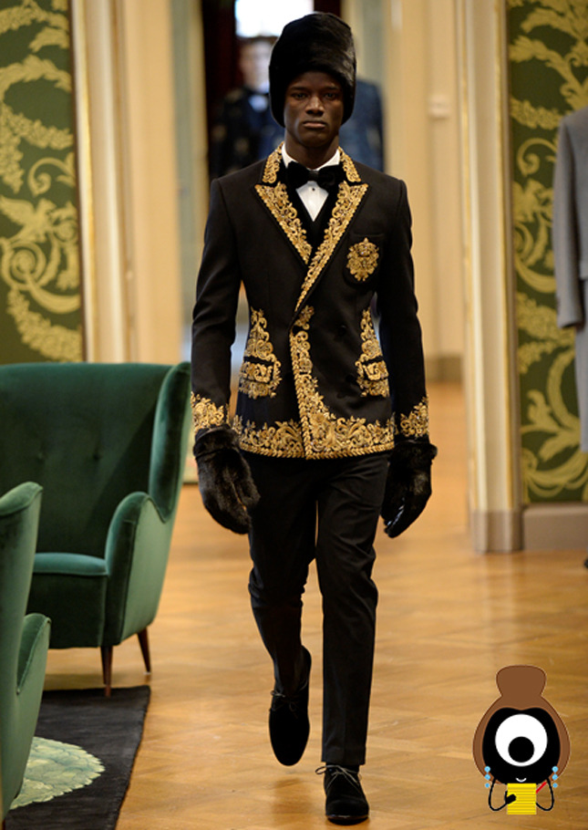 Dolce & Gabbana�s male couture is on a high