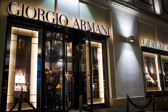 �������� ������ Giorgio Armani � ������������� �������