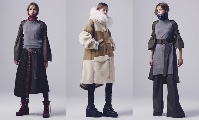 Sacai pre-fall 2016