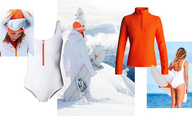 ����������� ��������� ��� Courrges ������� ���������� ��������� � Roxy