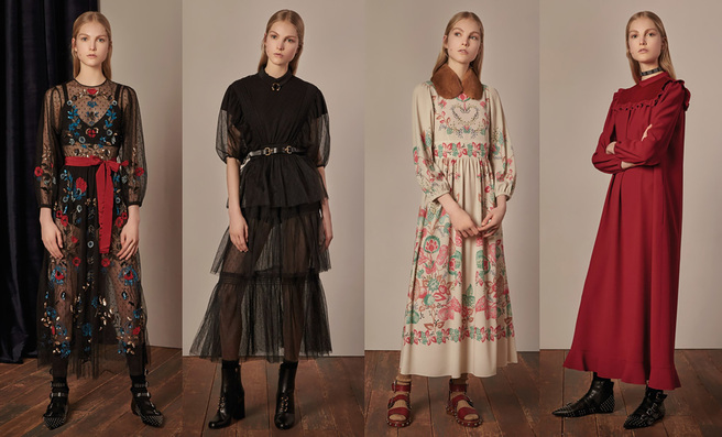 Red Valentino �����-���� 2017