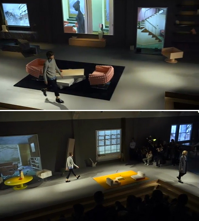 ��������� � ����� 60-� �� ������� ������ Prada �����/���� 2013-14