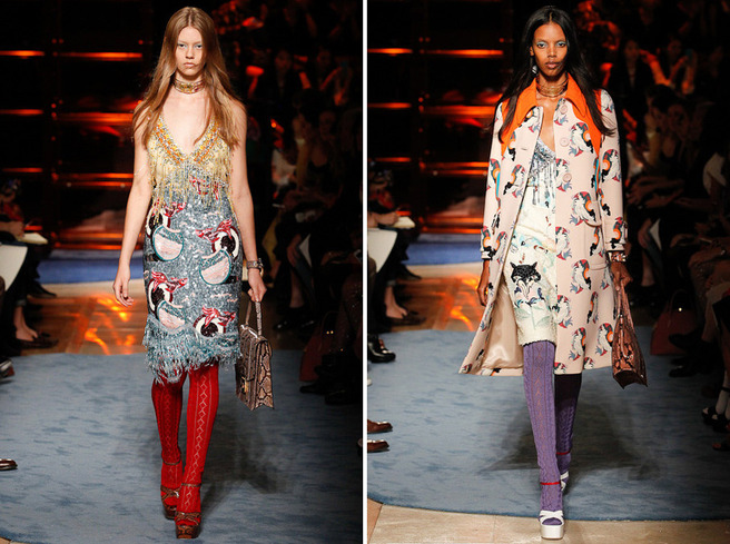 ������ ���������� � ������ Miu Miu �����-���� 2014